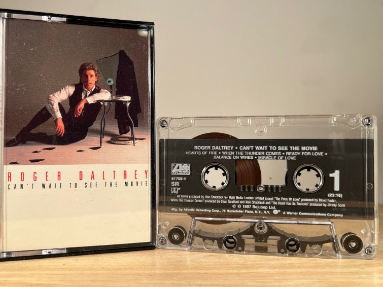 ROGER DALTREY - Can’t Wait to See the Movie - CASSETTE TAPE