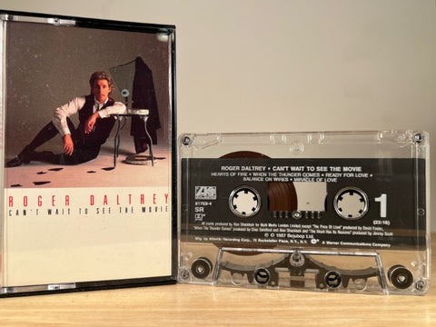 ROGER DALTREY - Can’t Wait to See the Movie - CASSETTE TAPE