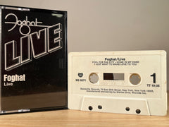 FOGHAT - Foghat Live - CASSETTE TAPE