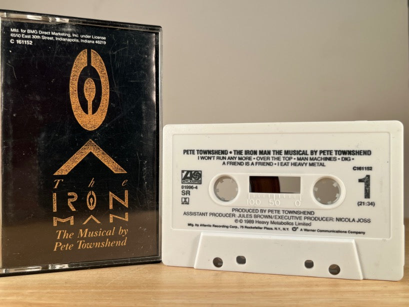 PETE TOWNSHEND - The Iron Man: The Musical by Pete Townshend - CASSETTE TAPE