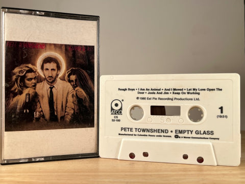PETE TOWNSHEND - Empty Glass - CASSETTE TAPE