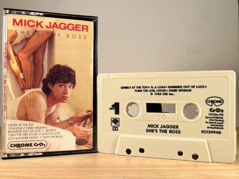 MICK JAGGER - She’s the Boss - CASSETTE TAPE
