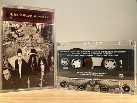 THE BLACK CROWES - The Southern Harmony and Musical Companion - CASSETTE TAPE-4