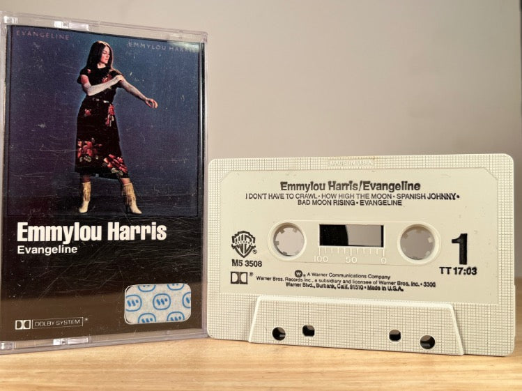 EMMYLOU HARRIS - Evangeline - CASSETTE TAPE