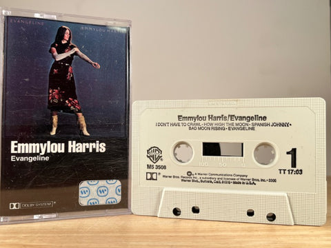 EMMYLOU HARRIS - Evangeline - CASSETTE TAPE