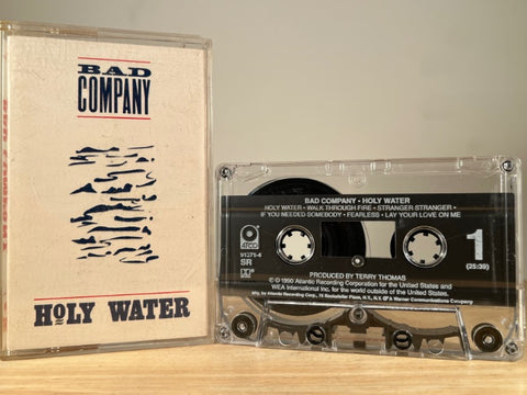 BAD COMPANY - Holy Water - CASSETTE TAPE