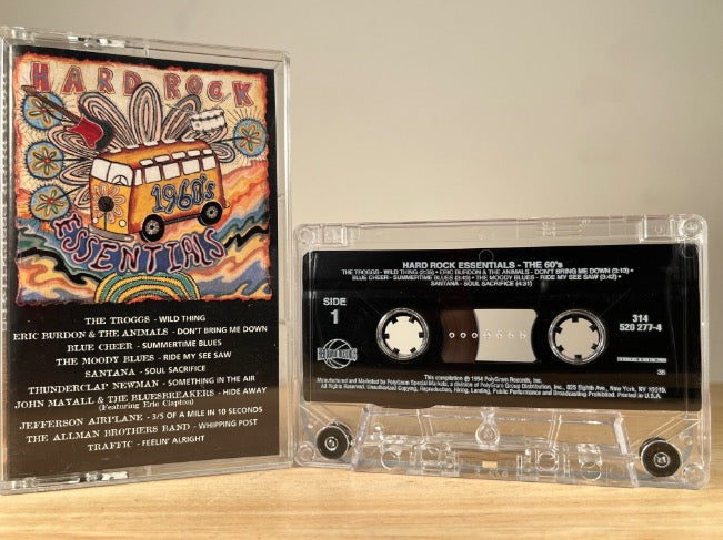 VARIOUS ARTISTS - Hard Rock Essentials: The 60’s - CASSETTE TAPE