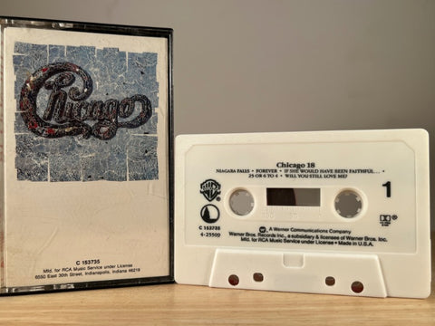 CHICAGO - Chicago 18 - CASSETTE TAPE