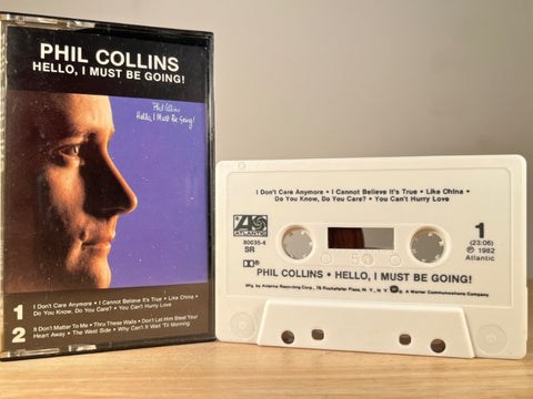 PHIL COLLINS - Hello, I must be walking - CASSETTE TAPE