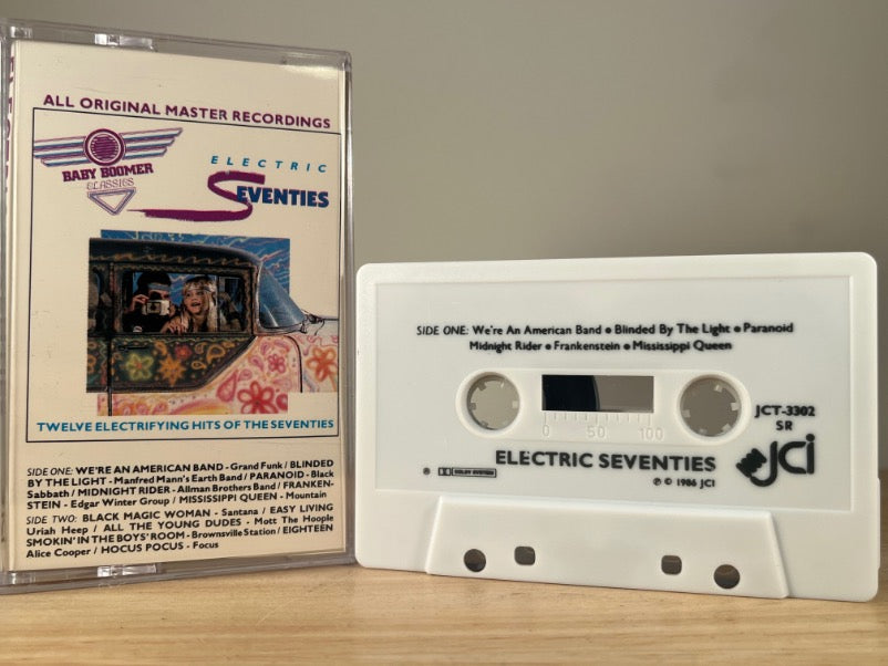 ELECTRIC SEVENTIES - various artists - CASSETTE TAPE