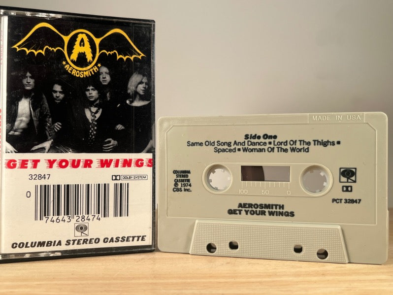 AERSOSMITH - Get Your Wings - CASSETTE TAPE