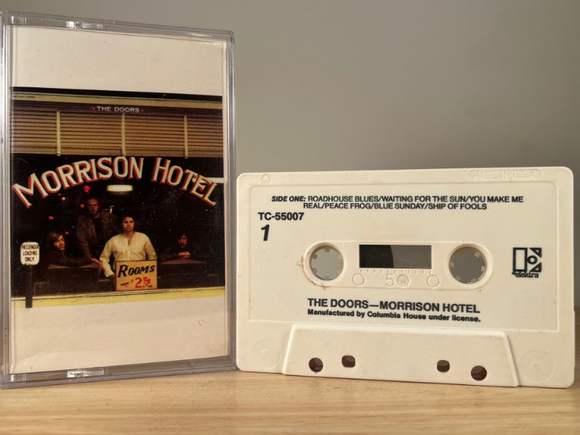 THE DOORS - Morristown Hotel - CASSETTE TAPE