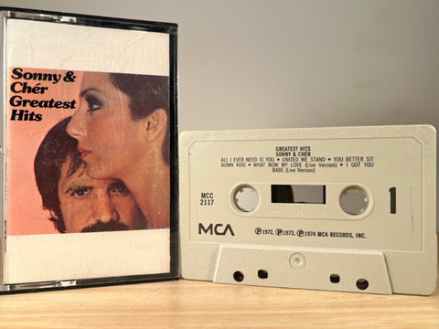 SONNY & CHER - Greatest hits - CASSETTE TAPE