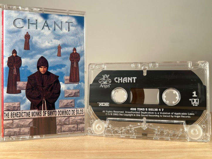 CHANT - the benedictine monks of Santo Domingo de silos - CASSETTE TAPE