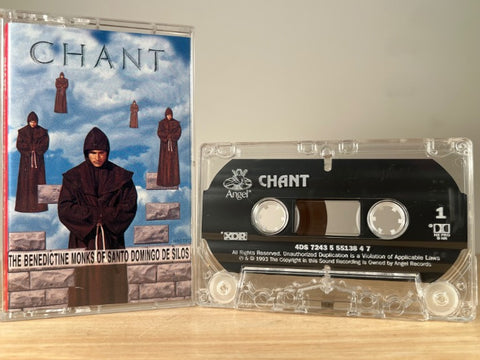 CHANT - the benedictine monks of Santo Domingo de silos - CASSETTE TAPE