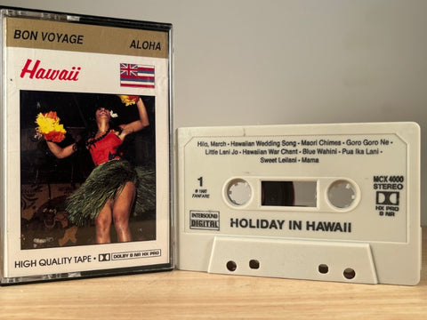 HOLIDAY IN HAWAII - CASSETTE TAPE