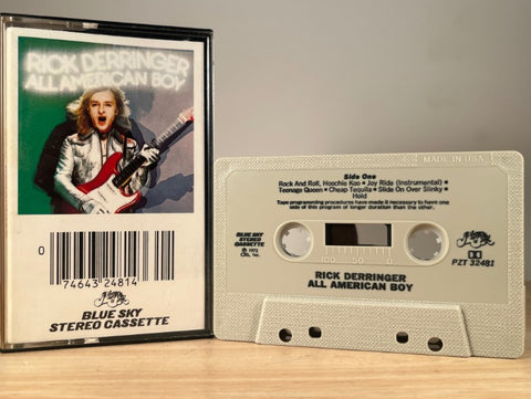 RICK DERRINGER - All American Boy - CASSETTE TAPE