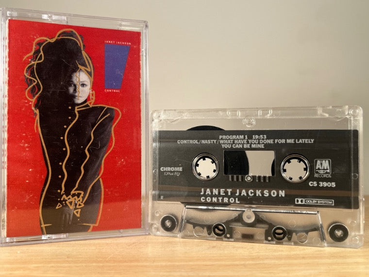 JANET JACKSON - Control - CASSETTE TAPE