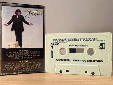 JOE COCKER - Luxury you can afford - CASSETTE TAPE