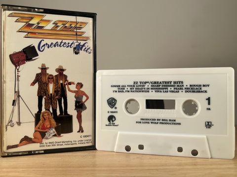 ZZ TOP — Greatest Hits — CASSETTE TAPE