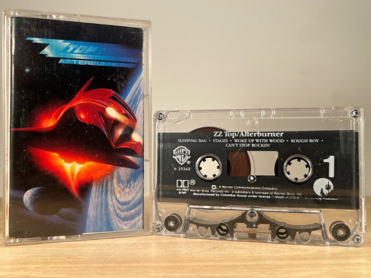 ZZ TOP — Afterburner — CASSETTE TAPE