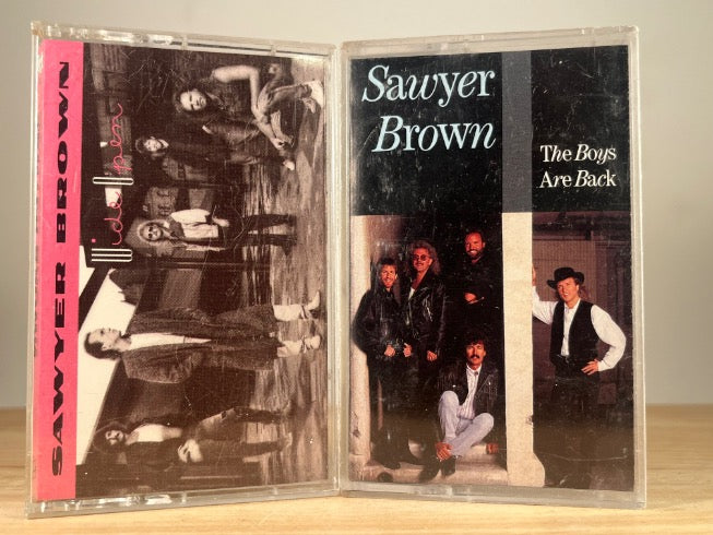 SAWYER BROWN - 2 CASSETTE TAPES