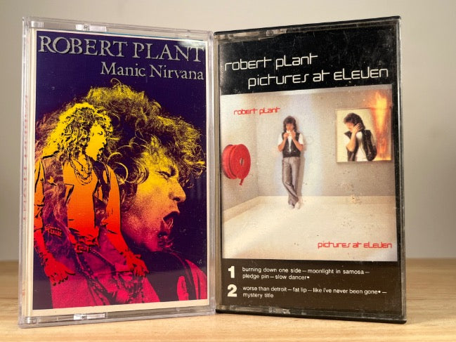 ROBERT PLANT - 2 CASSETTE TAPES