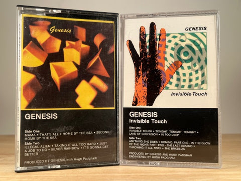 GENESIS - 2 CASSETTE TAPES