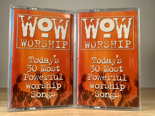 WOW WORSHIP - 30 most powerful worship songs [double album] - CASSETTE TAPES