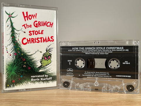 HOW THE GRINCH STOLE CHRISTMAS - CASSETTE TAPE