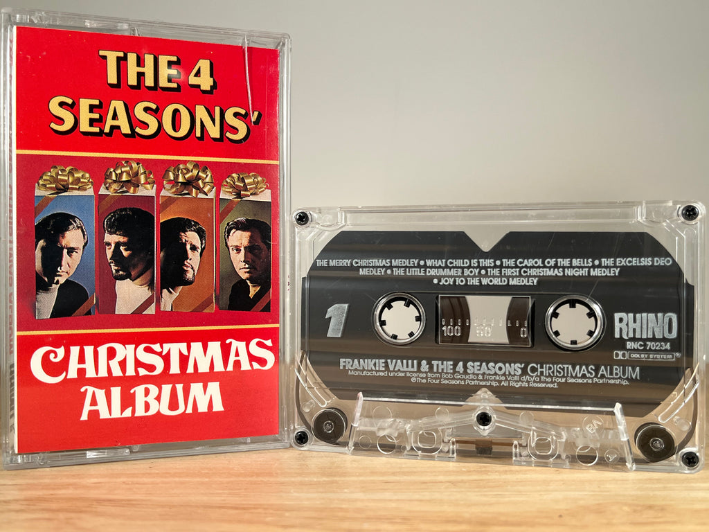 FRANKIE VALLI & THE 4 SEASONS - Christmas album - CASSETTE TAPE