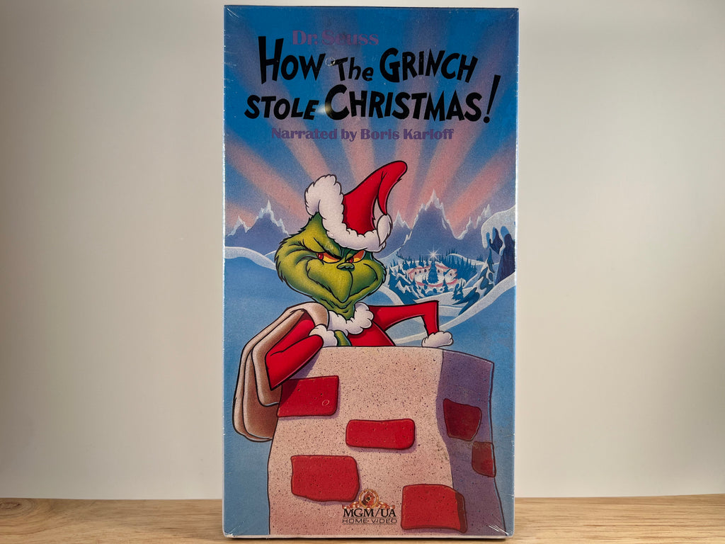 HOW THE GRINCH STOLE CHRISTMAS - BRAND NEW VHS