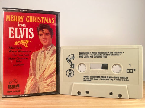 ELVIS PRESLEY - Merry Christmas from Elvis - CASSETTE TAPE