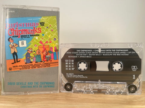 CHRISTMAS WITH THE CHIPMUNKS - CASSETTE TAPE
