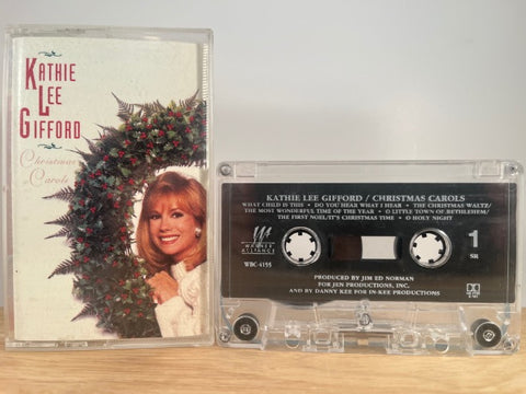KATHIE LEE GIFFORD - Christmas Carols - CASSETTE TAPE