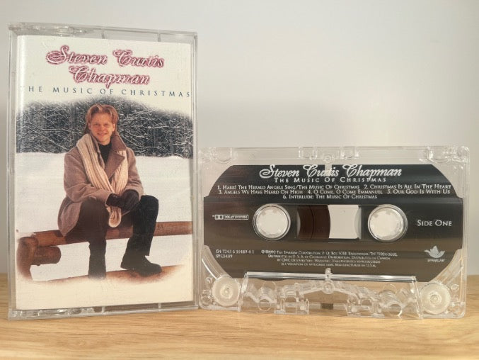 STEVEN CURTIS CHAPMAN - The music of Christmas - CASSETTE TAPE