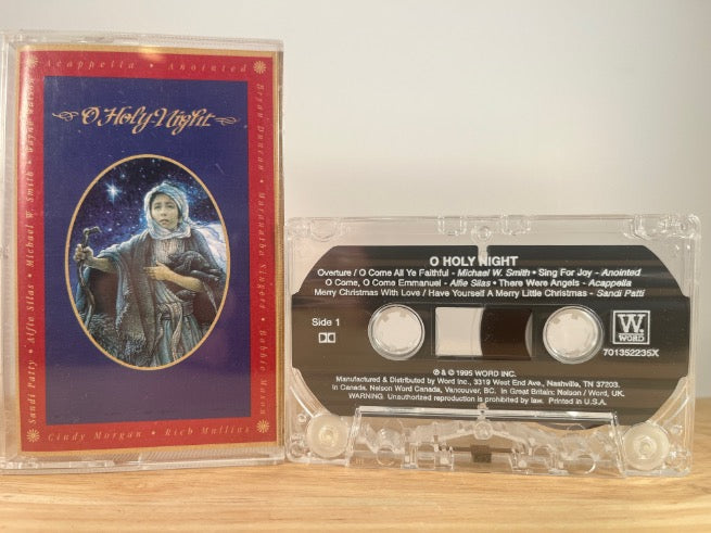 O HOLY NIGHT - various artists - CASSETTE TAPE