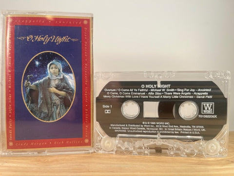 O HOLY NIGHT - various artists - CASSETTE TAPE