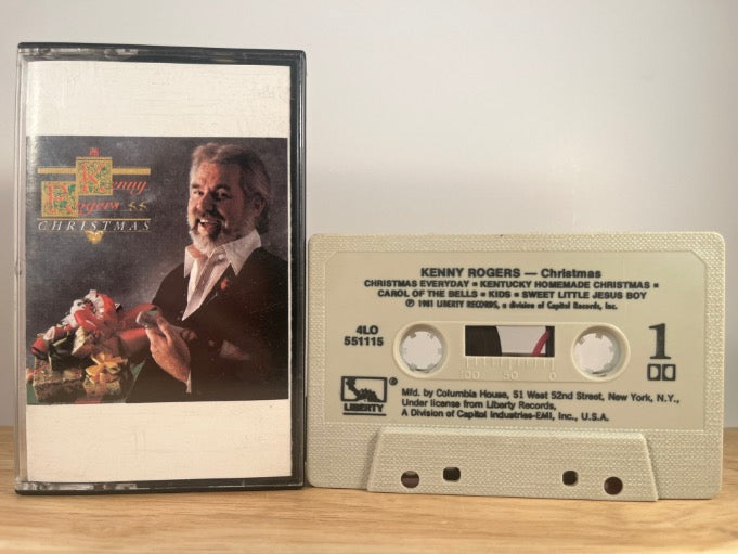 KENNY ROGERS - Christmas - CASSETTE TAPE