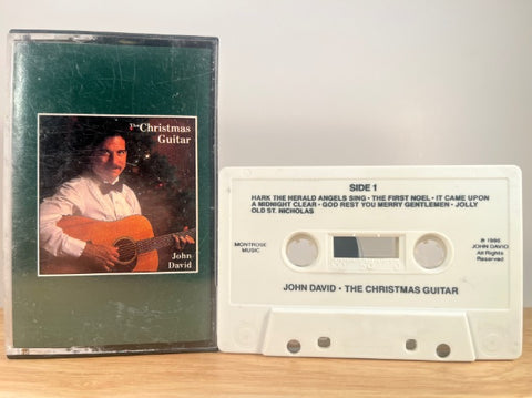 JOHN DAVID - The Christmas Guitar - CASSETTE TAPE