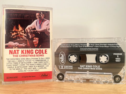 NAT KING COLE - the Christmas song - CASSETTE TAPE