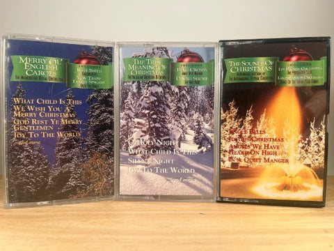 CHRISTMAS TAPE COLLECTION [3x tapes]CASSETTE TAPE