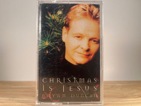 BRYAN DUNCAN - Christmas is Jesus - BRAND NEW CASSETTE TAPE