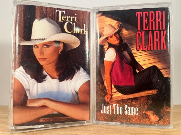 TERRI CLARK [2x tapes] CASSETTE TAPES