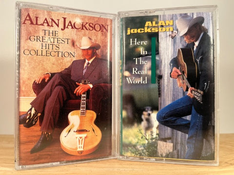 ALAN JACKSON [2x tapes] CASSETTE TAPES