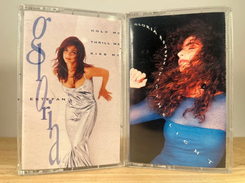GLORIA ESTEFAN [2x tapes] CASSETTE TAPES