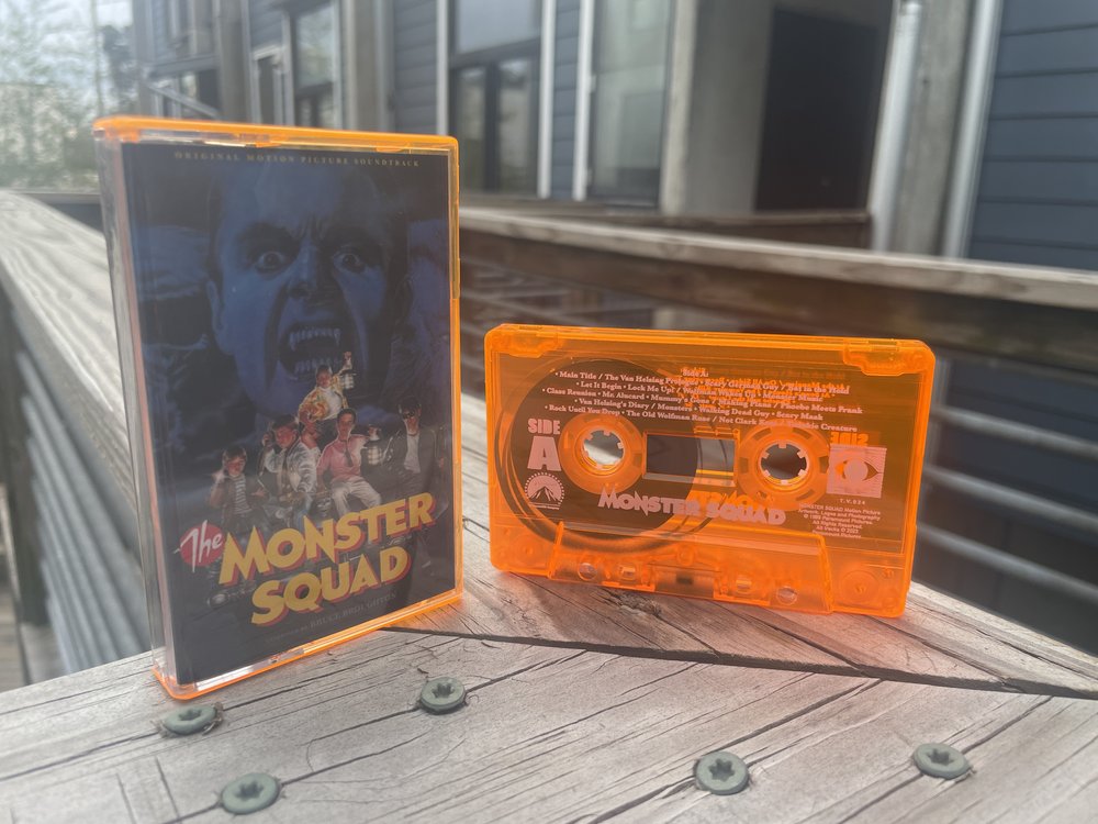 MONSTER SQUAD OST BY BRUCE BROUGHTON - BRAND NEW CASSETTE TAPE