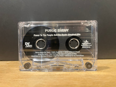 Public Enemy – Power To The People And The Beats: Greatest Hits - CASSETTE TAPE [loosie]