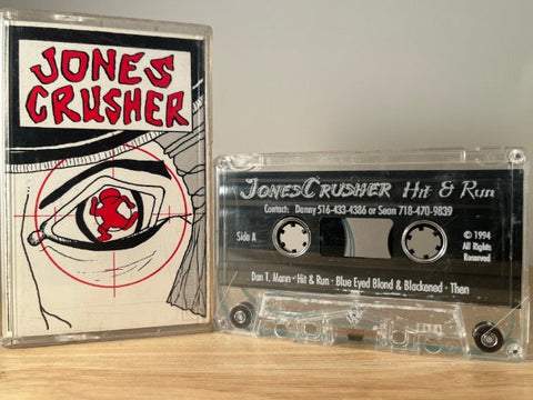 JONES CRUSHER - hit & run - CASSETTE TAPE