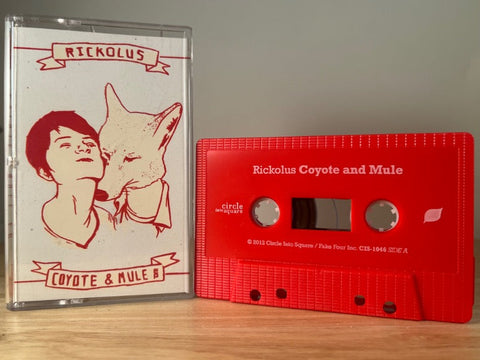 RICKOLUS COYOTE AND MULE [red tape] CASSETTE TAPE
